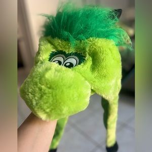 Dallas Stars mascot “Victor E. Green” plush hat